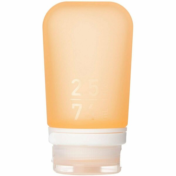 Humangear 2.5 oz Gotoob Plus Squeeze Bottle, Medium - Orange 772114